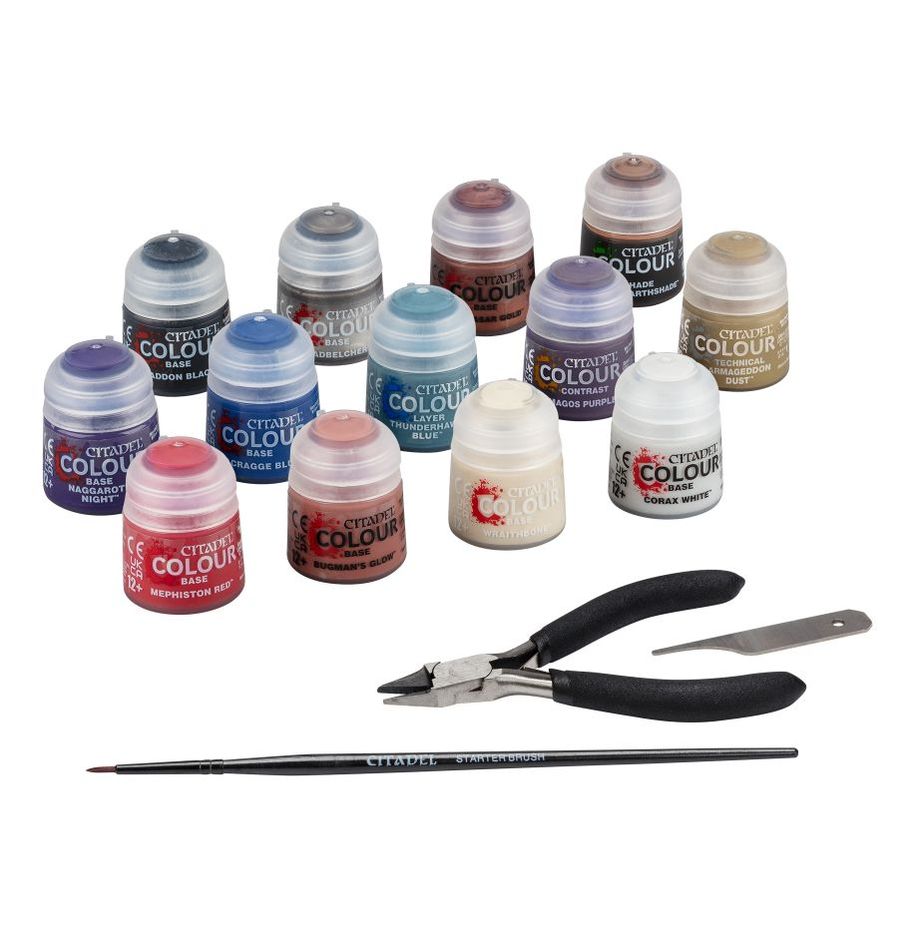 Warhammer 40K Paint & Tool Set
