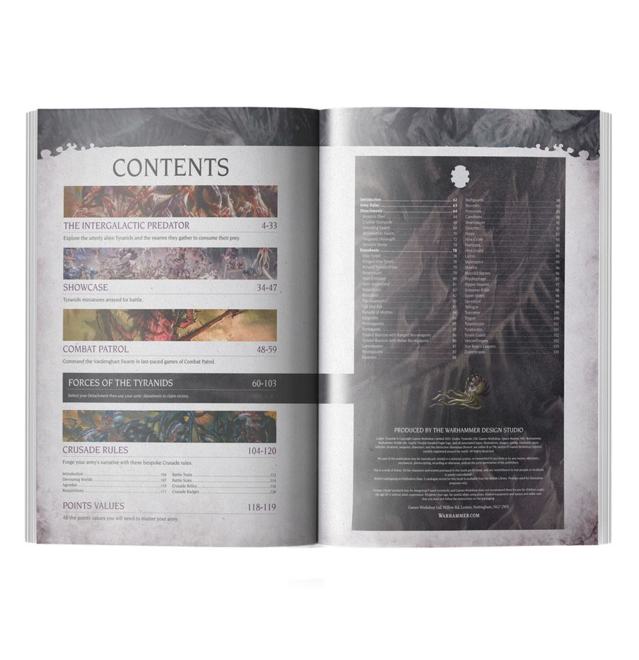 Warhammer 40K Tyranids Codex