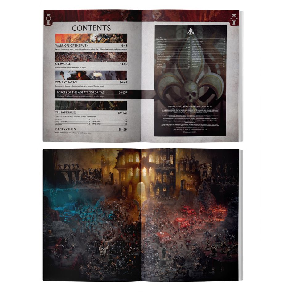 Warhammer 40K Adepta Sororitas Codex