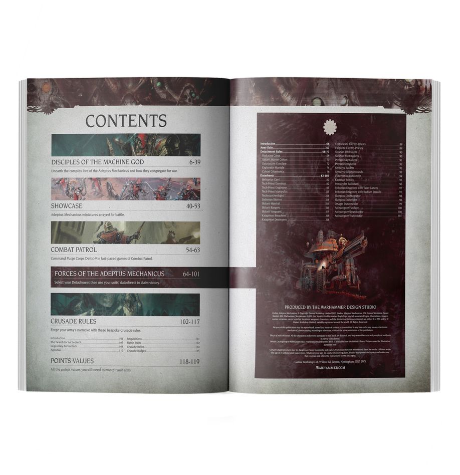 Warhammer 40K Adeptus Mechanicus Codex