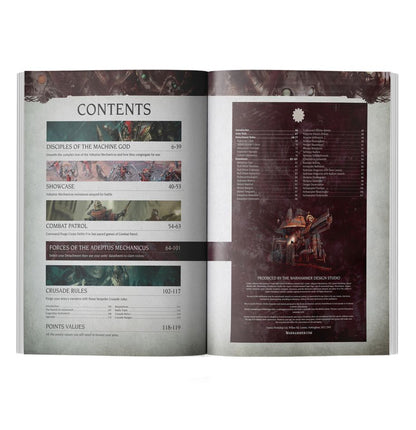 Warhammer 40K Adeptus Mechanicus Codex