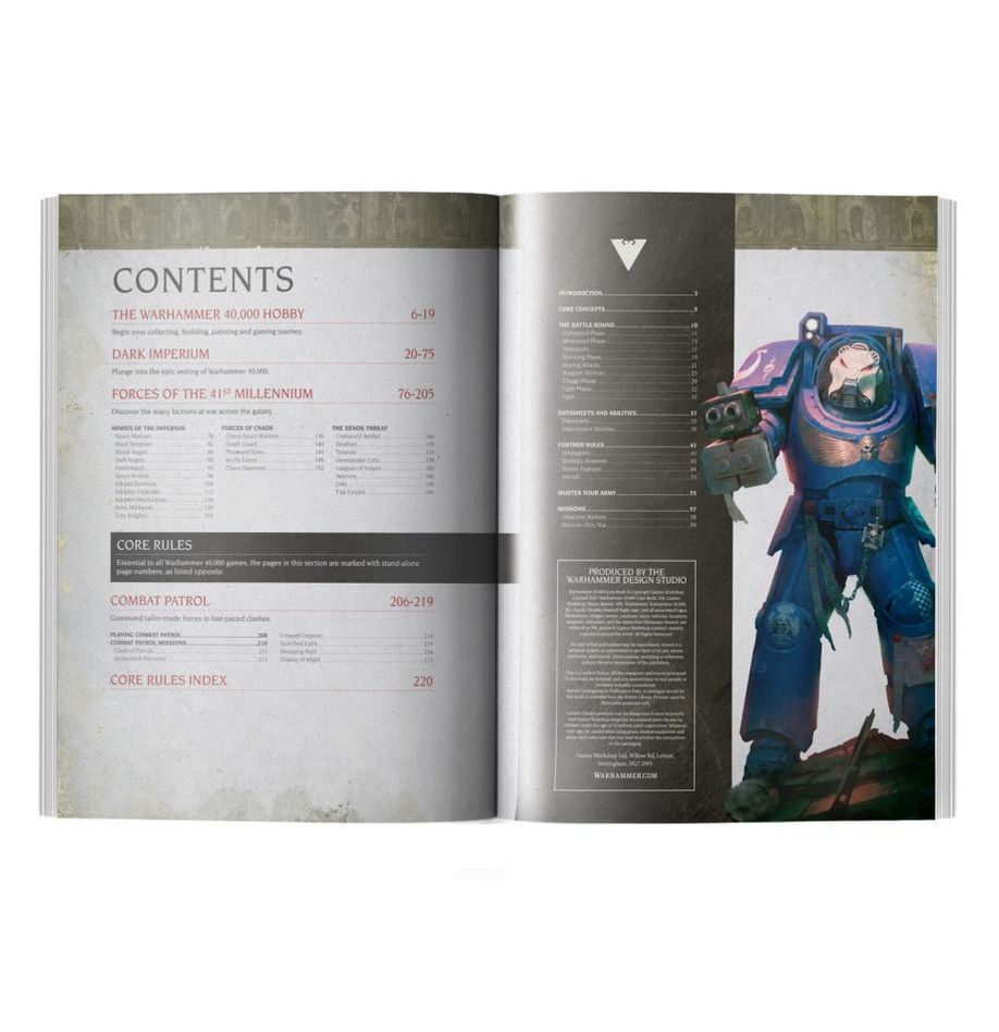 Warhammer 40K Core Rule Book