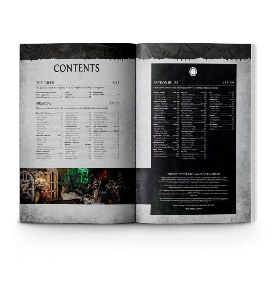 Warhammer 40K Boarding Actions Rule Book
