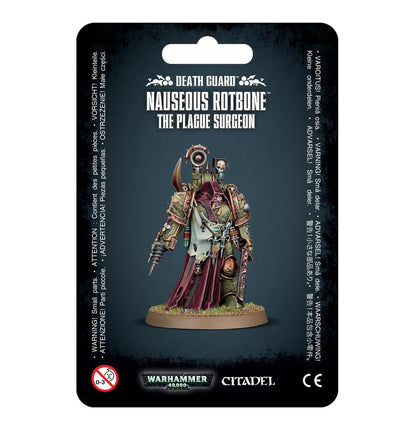 Warhammer 40K Death Guard Nauseous Rotbone The Plague Surgeon