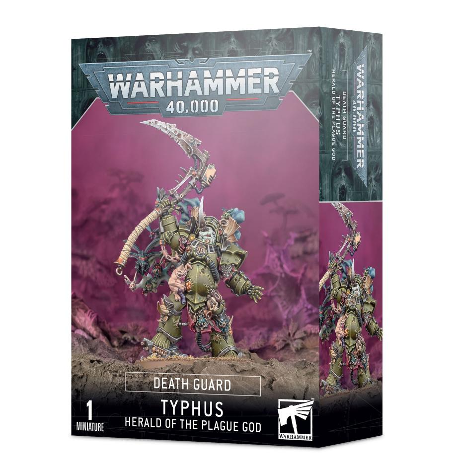 Warhammer 40K Death Guard Typhus Herald of the Plague God