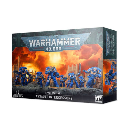 Warhammer 40K Space Marines Assault Intercessor Squad