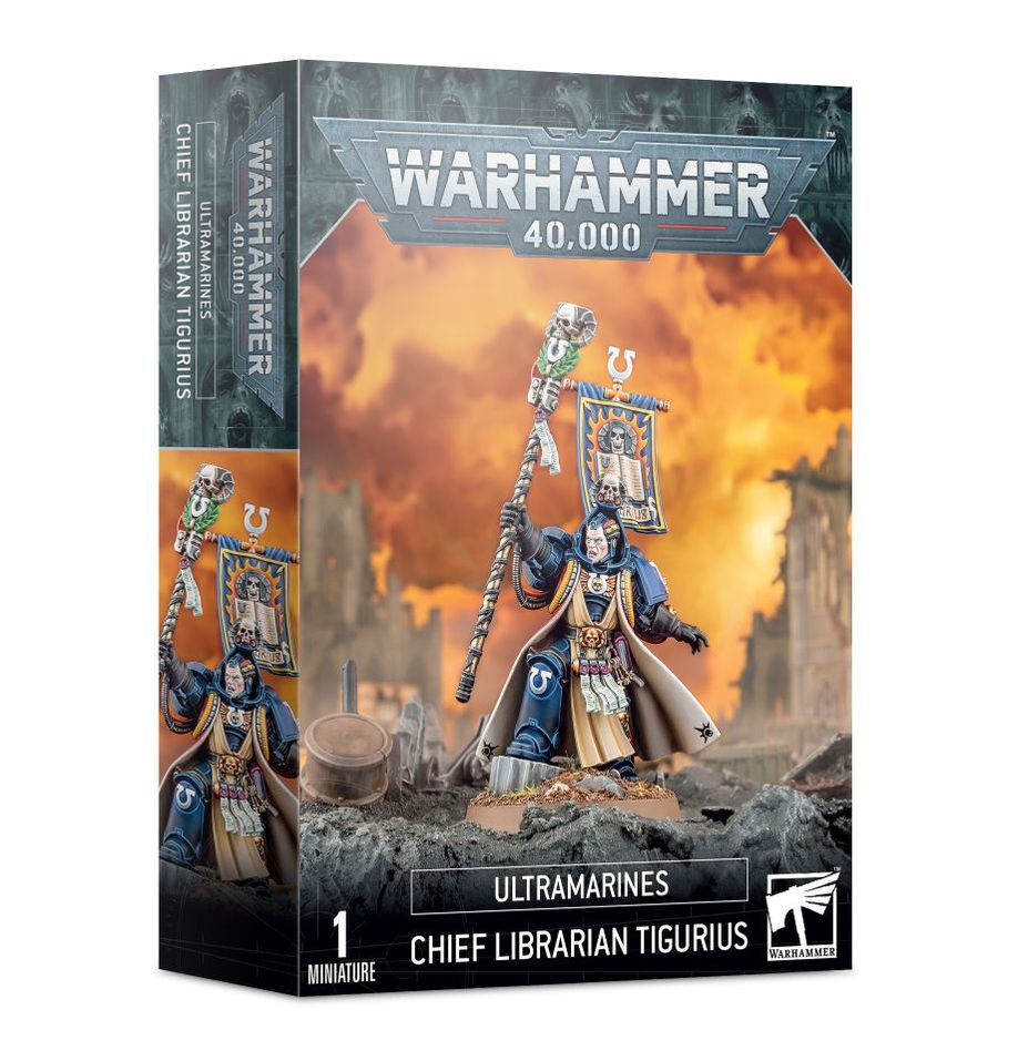 Warhammer 40K Ultramarines Chief Librarian Tigurius