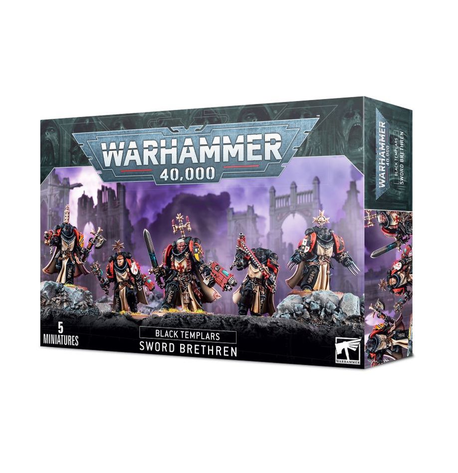 Warhammer 40K Black Templers Sword Brethren
