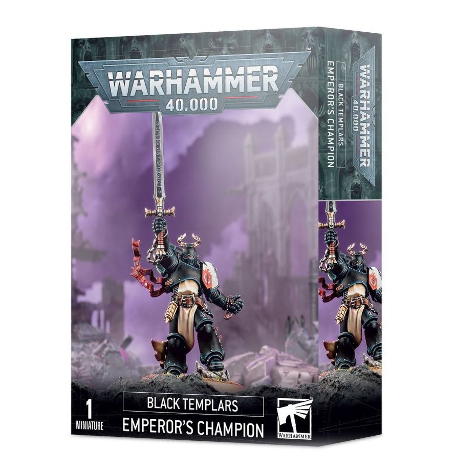 Warhammer 40K Black Templars Emperors Champion