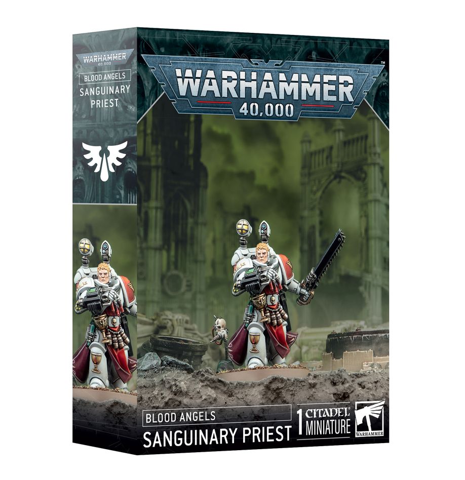 Warhammer 40K Blood Angels Sanguinary Priest