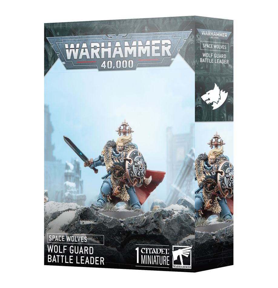 Warhammer 40K Space Wolves Wolf Guard Battle Leader