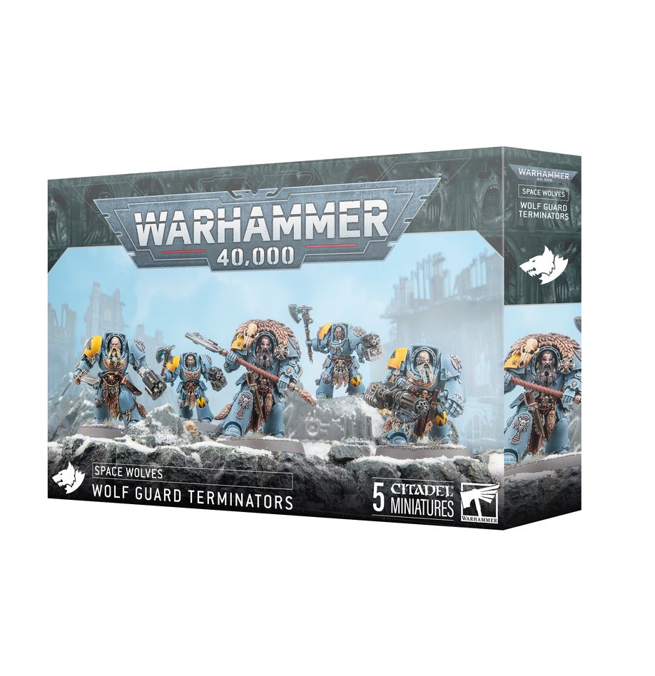 Warhammer 40K Space Wolves Wolf Guard Terminators