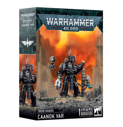 Warhammer 40K Space Marines Iron Hands Cannok Var