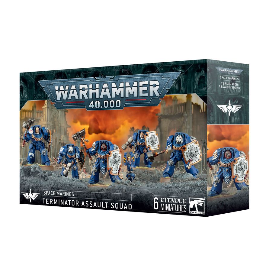 Warhammer 40K Space Marines Assault Terminator Squad