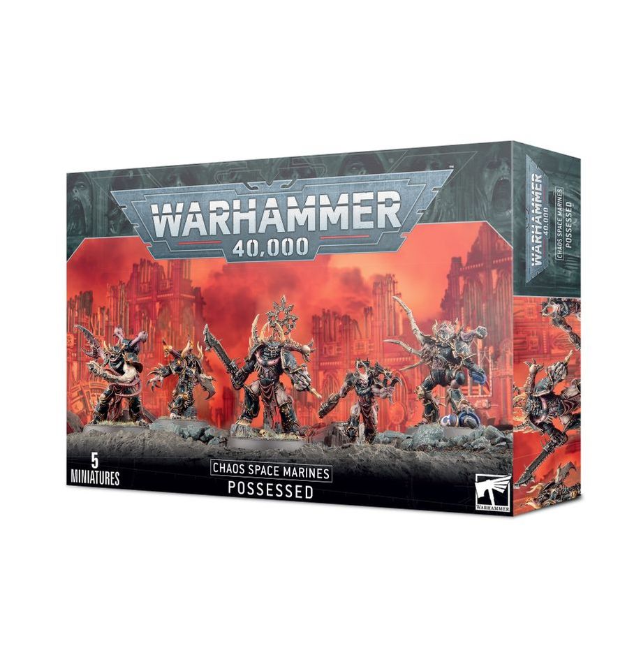 Warhammer 40K Chaos Space Marines Possesed