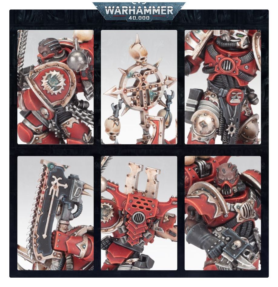 Warhammer 40K World Eaters Khorne Berzerkers