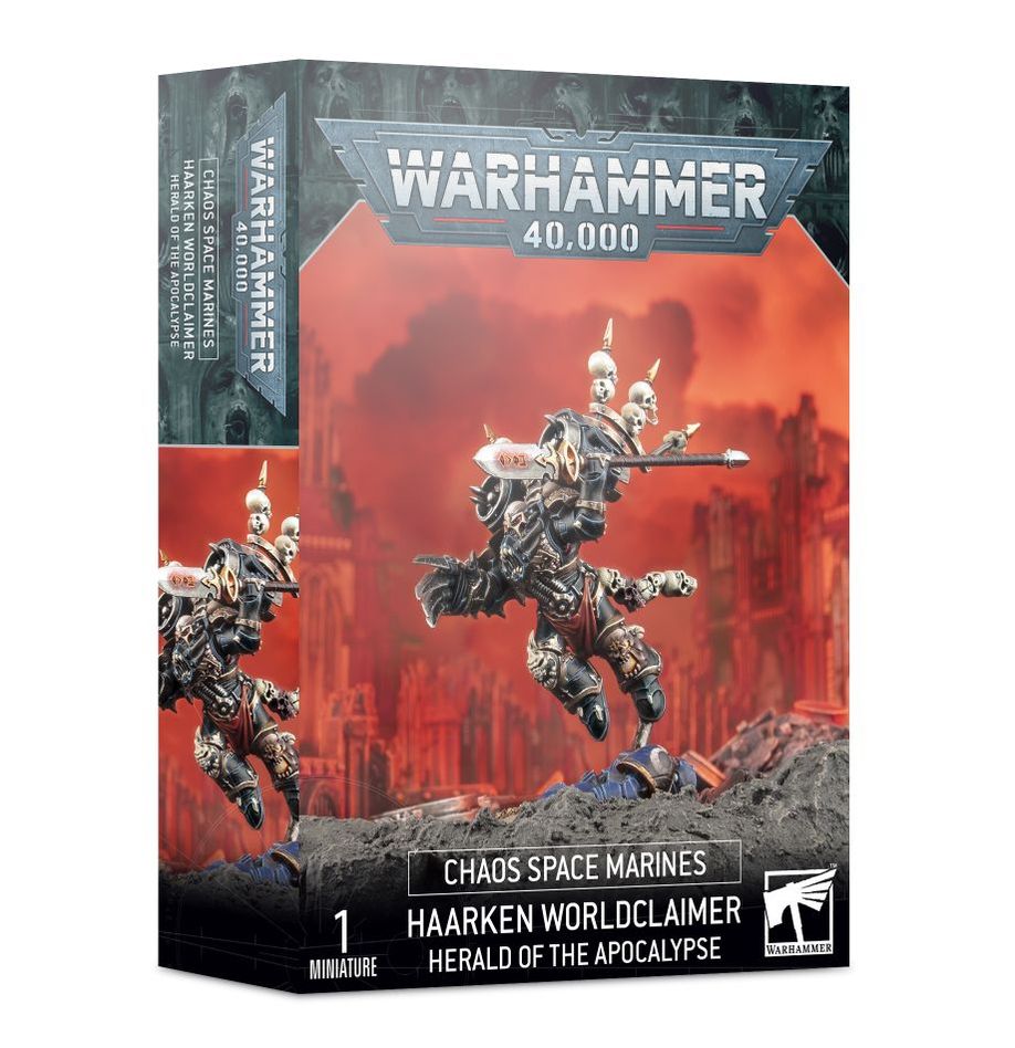 Warhammer 40K Chaos Space Marines Haarken Worldclaimer