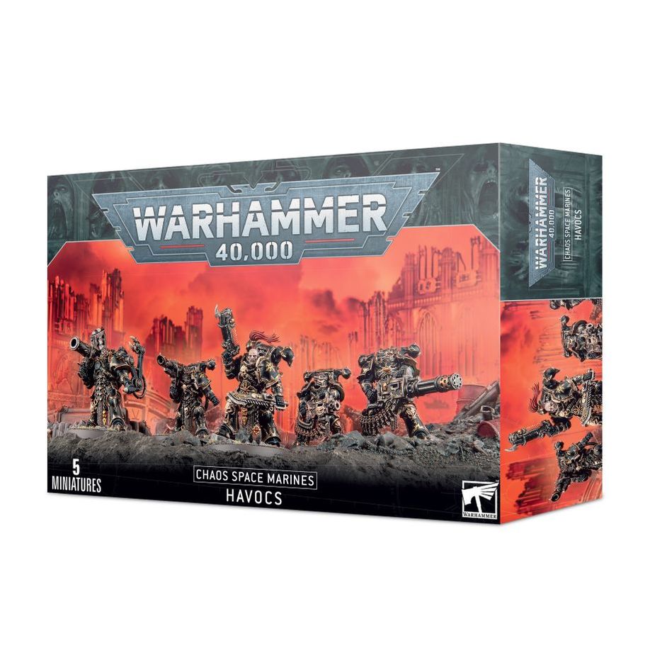 Warhammer 40K Chaos Space Marines Havocs