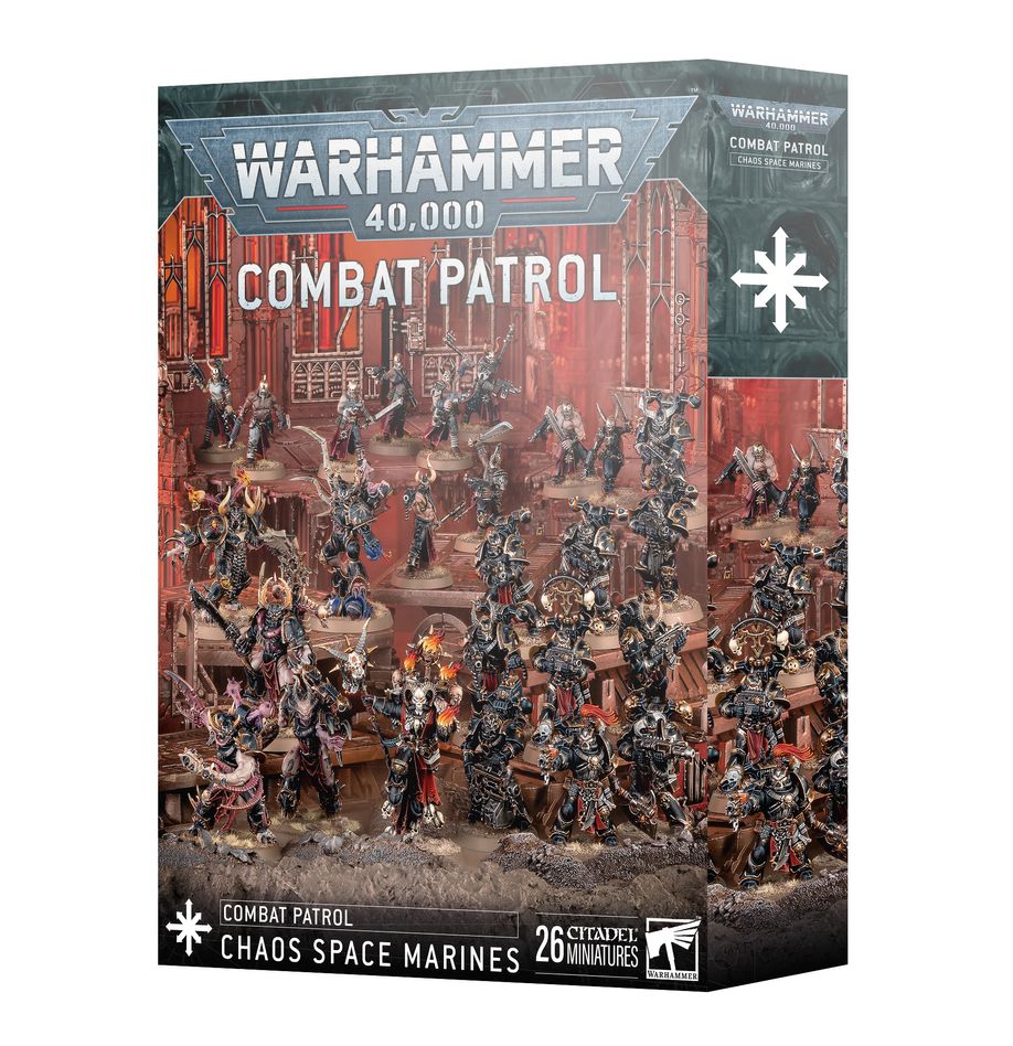Warhammer 40k Chaos Space Marines Combat Patrol