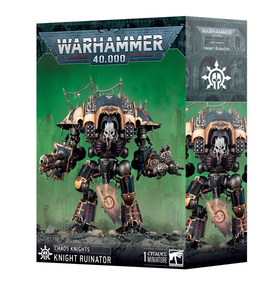 Warhammer 40K Chaos Knights Chaos Knight Ruinator