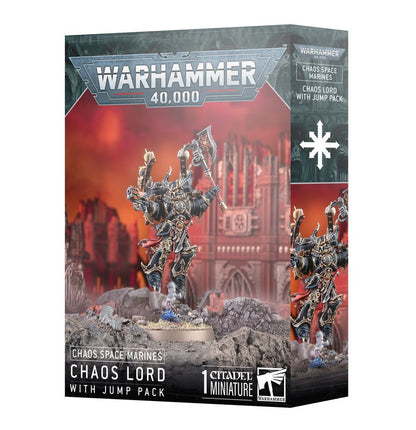 Warhammer 40K Chaos Space Marines Lord with Jump Pack