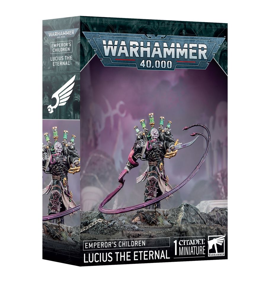 Warhammer 40K Emperors Children Lucius the Eternal