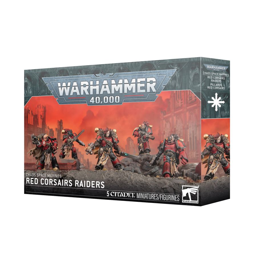 Warhammer 40K Chaos Space Marines Red Corsairs Raiders