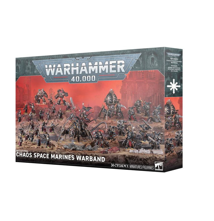 Warhammer 40K Battleforce: Chaos Space Marines Warband