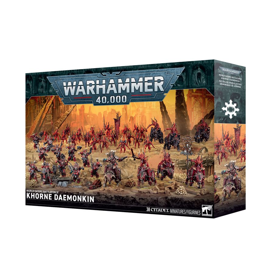 Warhammer 40K Battle Force World Eaters Khorne Daemonkin