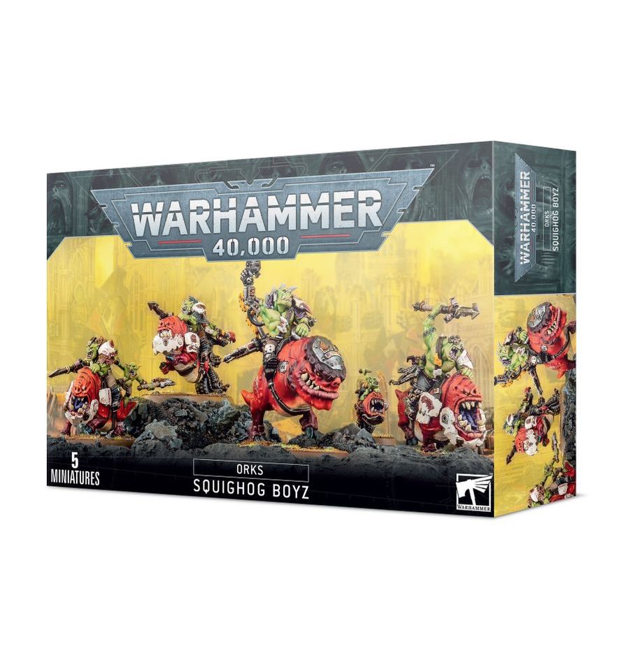 Warhammer 40K Orks Squighog Boyz