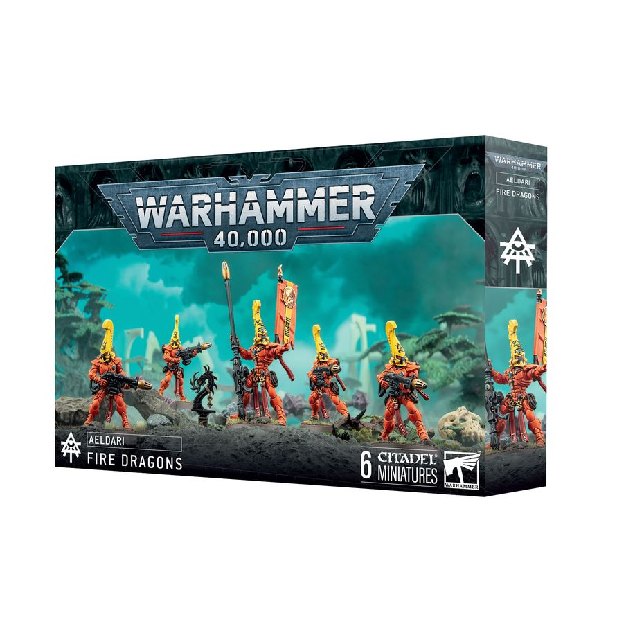 Warhammer 40K Aeldari Fire Dragons