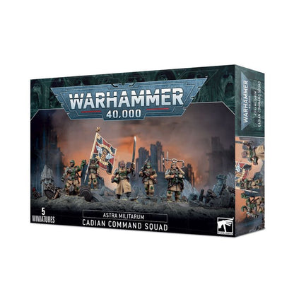 Warhammer 40K Astra Militarum Command Squad