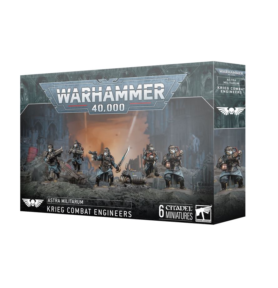 Warhammer 40K Astra Militarum Kreig Combat Engineers