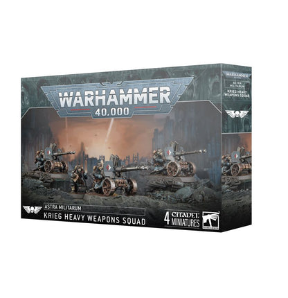 Warhammer 40K Astra Militarun Krieg Heavy Weapons