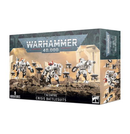 Warhammer 40K Tau Empire Crisis Battlesuits