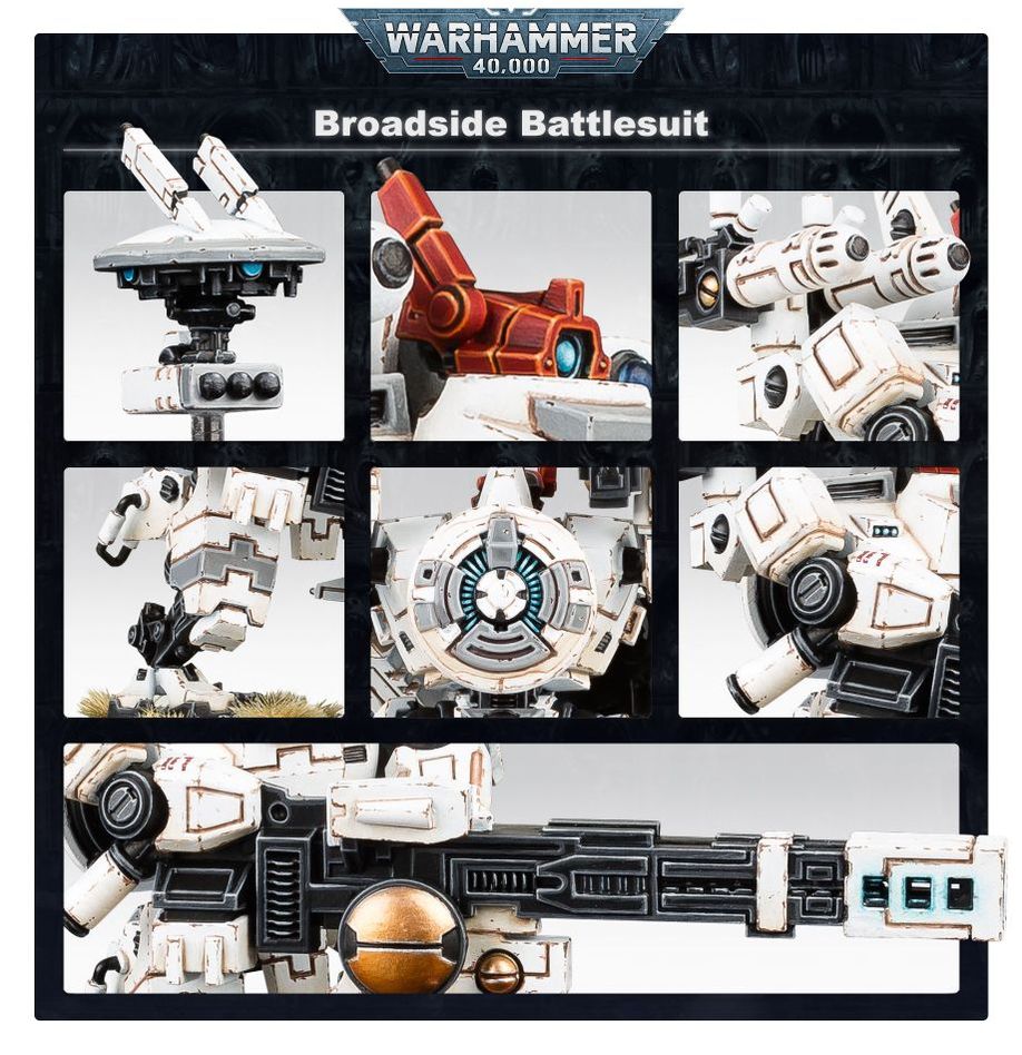 Warhammer 40K Tau Empire XV88 Broadside Battlesuit