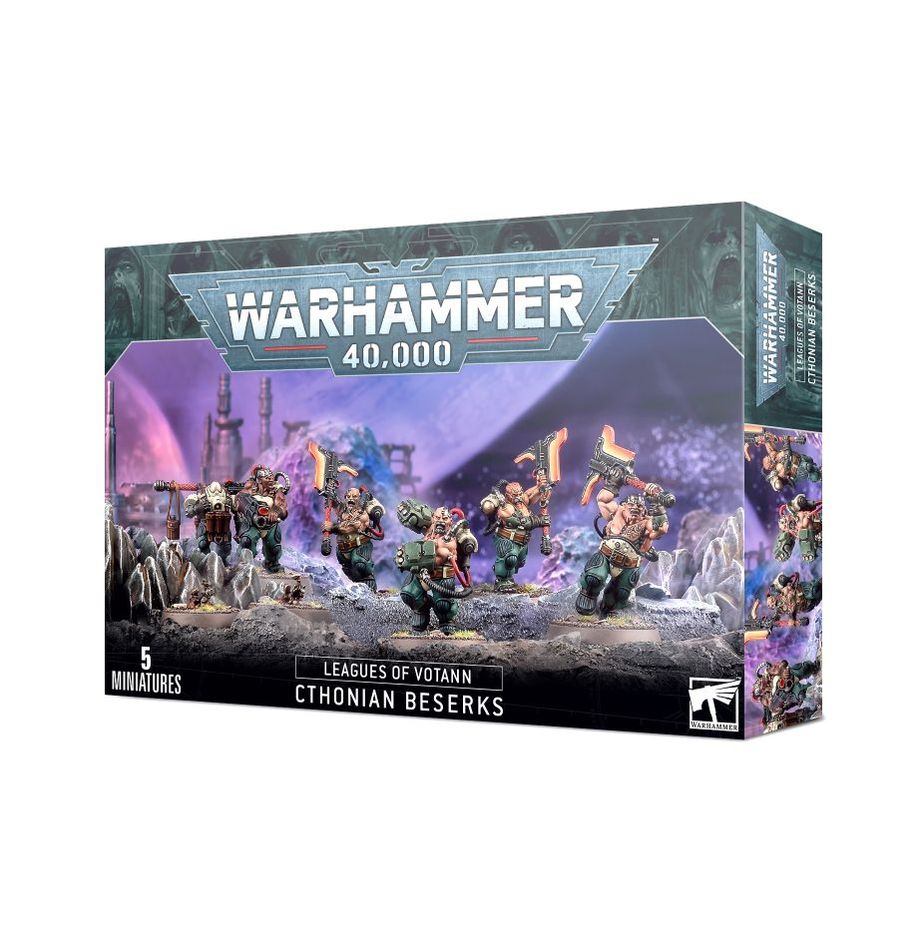Warhammer 40K Leagues of Votann Cthonian Berserks