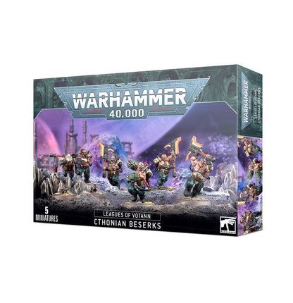 Warhammer 40K Leagues of Votann Cthonian Berserks