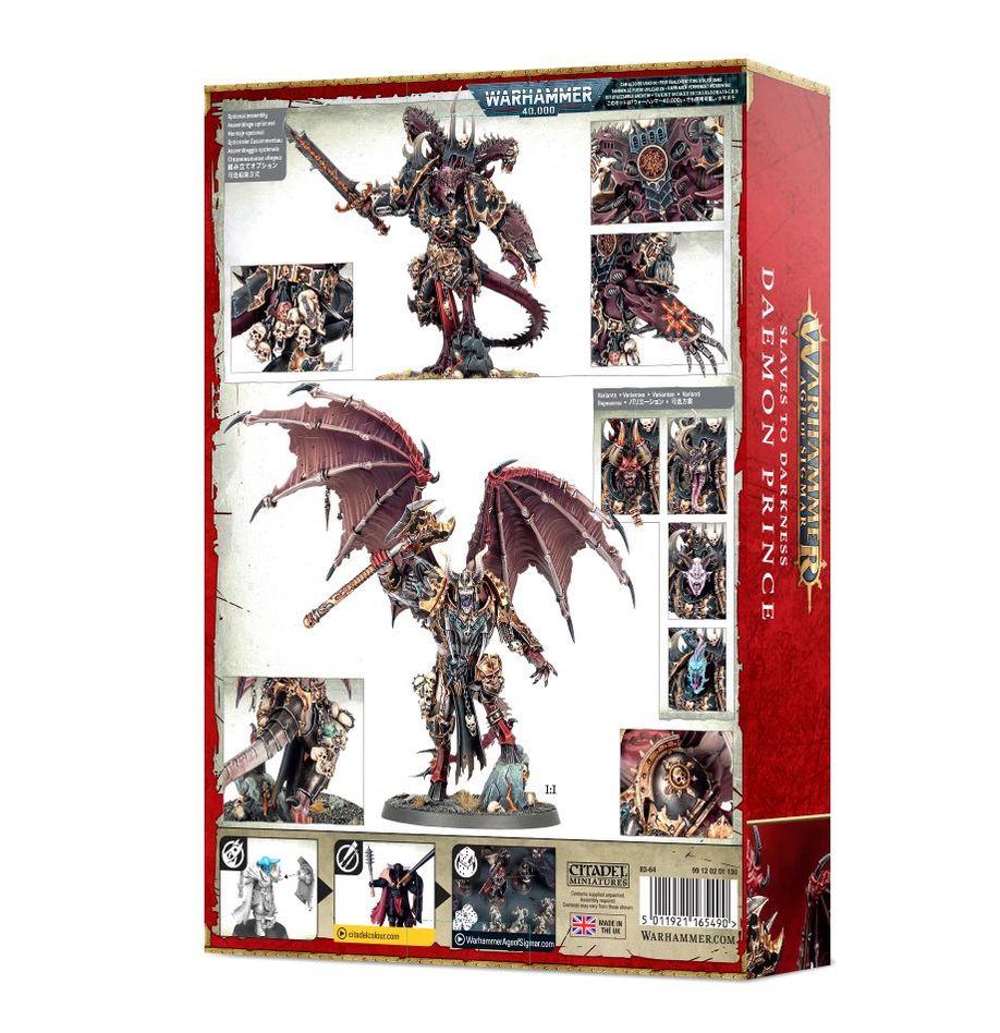 Warhammer Age of Sigma Salves to Darkness Daemon Prince