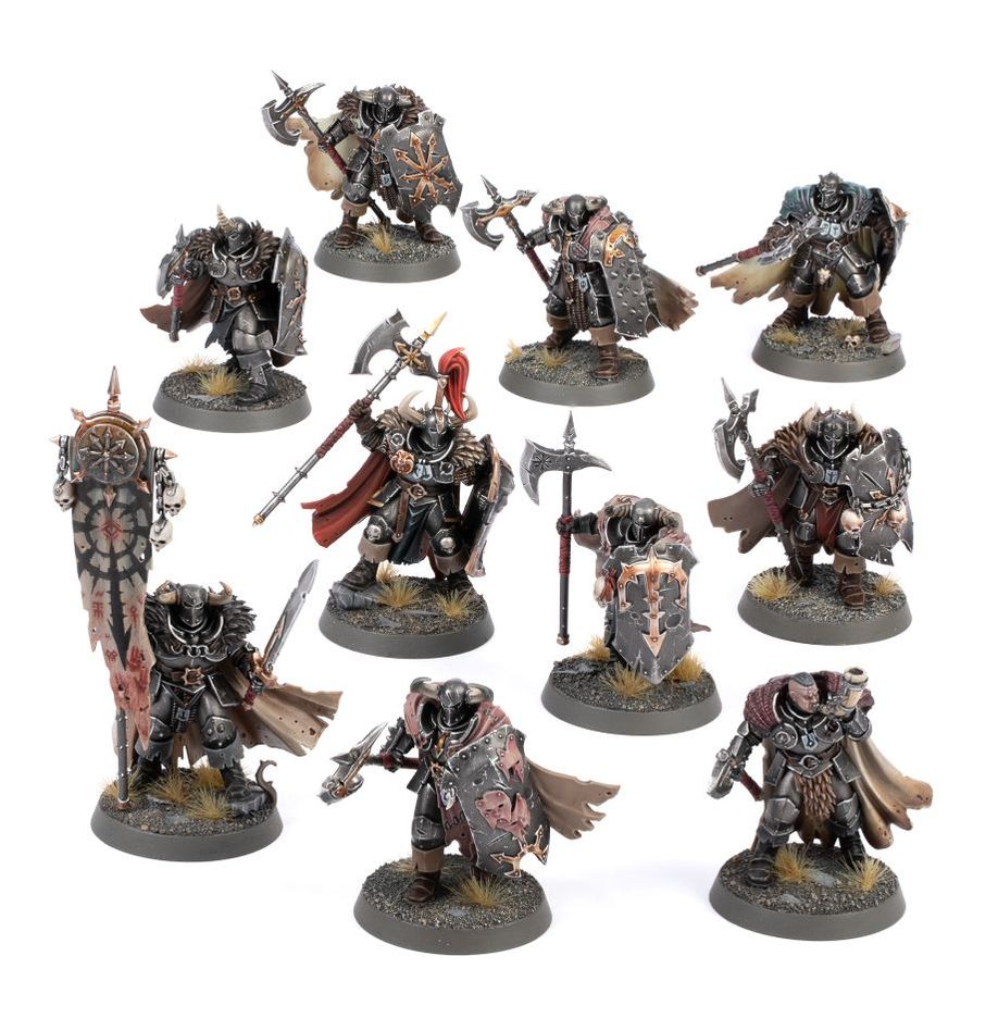 Warhammer Age of Sigma Salves to Darkness Chaos Warriors