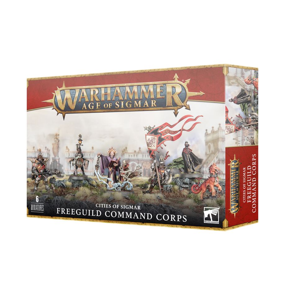 Warhammer Age of Sigma Cities of Sigma Freeguild Command Corps