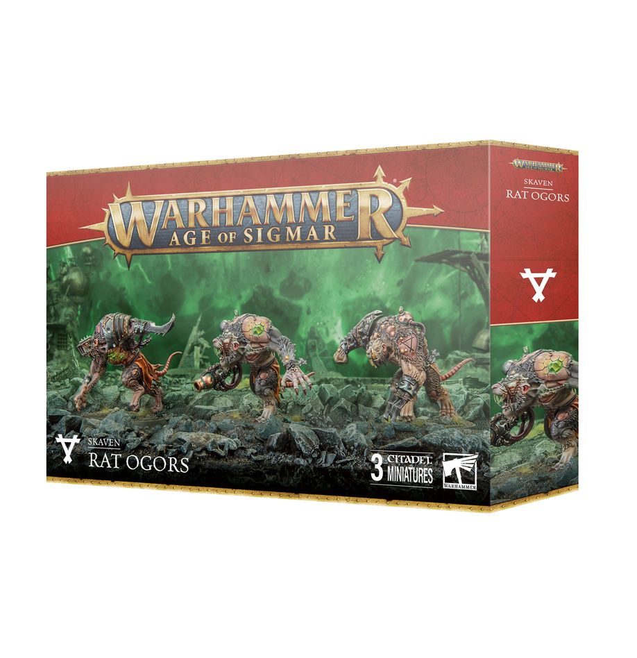 Warhammer Age of Sigma Skaven Rat Ogors