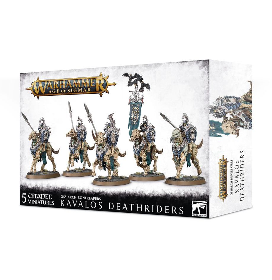 Warhammer Age of Sigma Ossiarch Bonereaper Deathriders