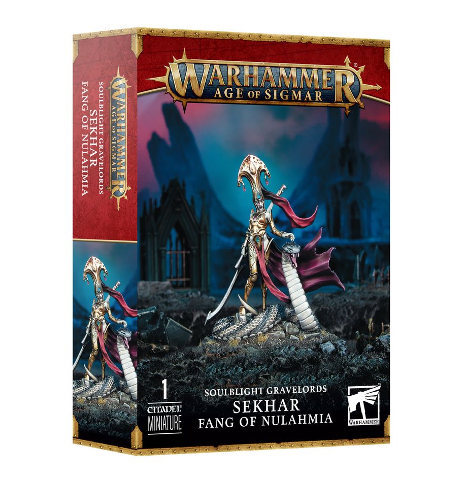 Warhammer Age Of Sigmar Soulblight Gravelords Sekhar Fang of Nulahmia