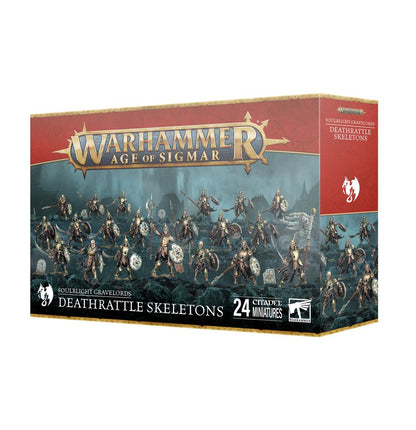 Warhammer Age Of Sigma Soulblight Gravelords Deathrattle Skeletons