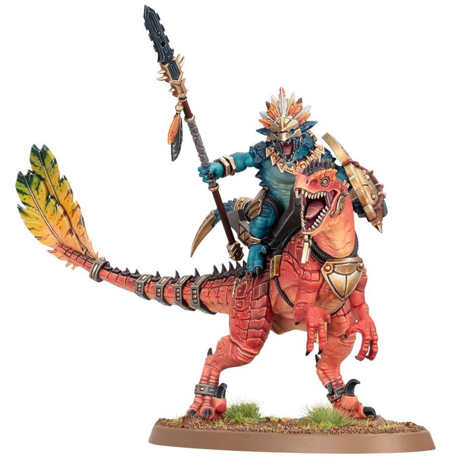 Warhammer Age of Sigma Seraphon Aggradon Lancers