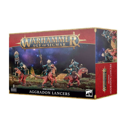 Warhammer Age of Sigma Seraphon Aggradon Lancers
