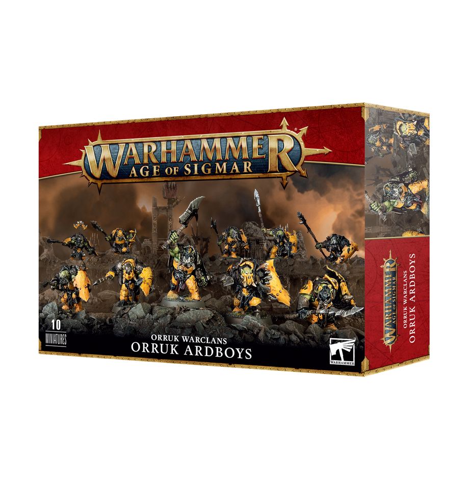Warhammer Age of Sigma Orruk Ardboyz