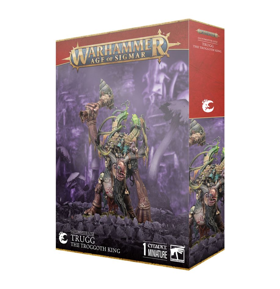 Warhammer Age of Sigma Gloomspite Gitz Trugg the Troggoth King