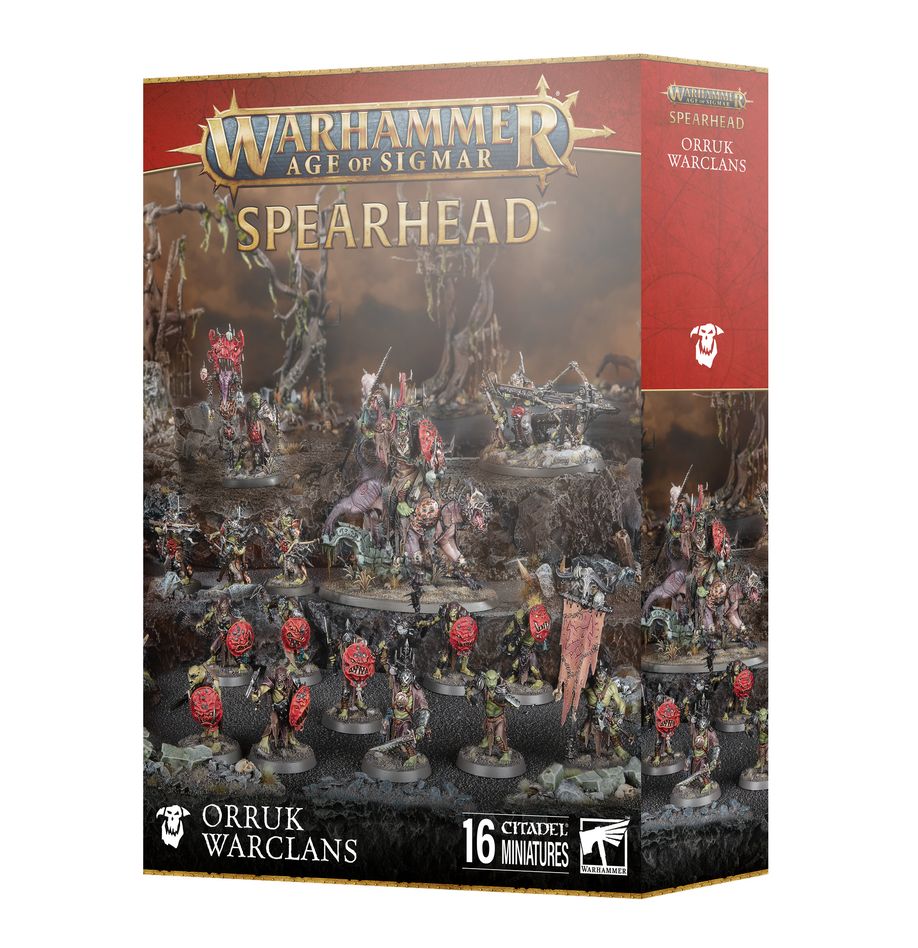 Warhammer Age of Sigma Orruk Warclans Spearhead
